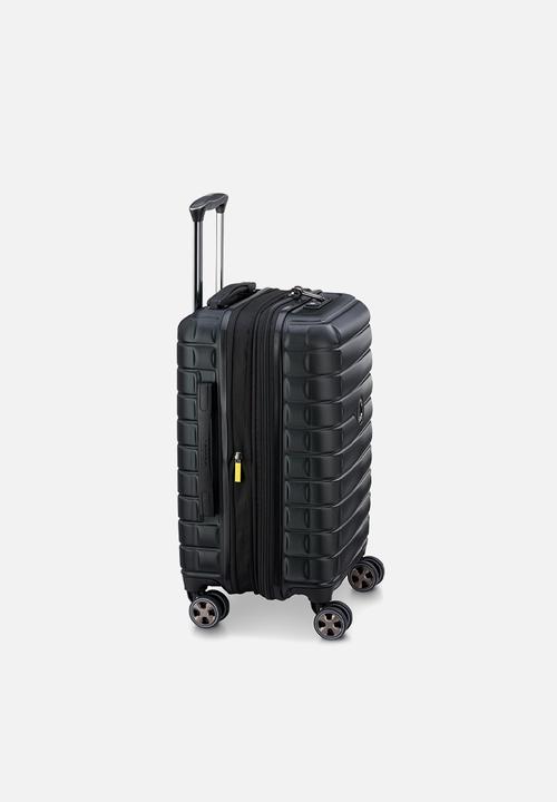 Delsey - Delsey Small Shadow 5.0 55Cm 4Dw Cabin Trolley Case - Black