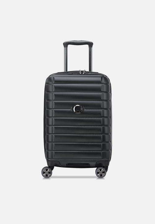 Delsey Small Shadow 5.0 55Cm 4Dw Cabin Trolley Case - Black