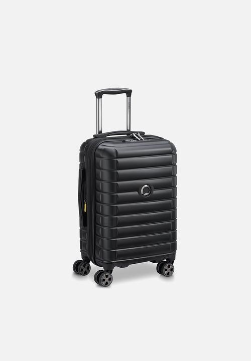 Delsey - Delsey Small Shadow 5.0 55Cm 4Dw Cabin Trolley Case - Black