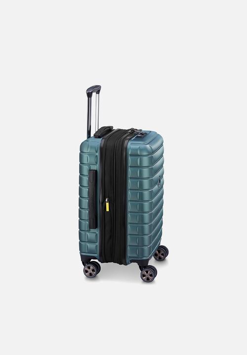 Delsey - Delsey Small Shadow 5.0 55Cm 4Dw Cabin Trolley Case - Green