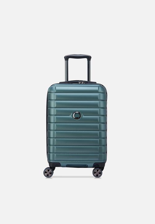 Delsey Small Shadow 5.0 55Cm 4Dw Cabin Trolley Case - Green