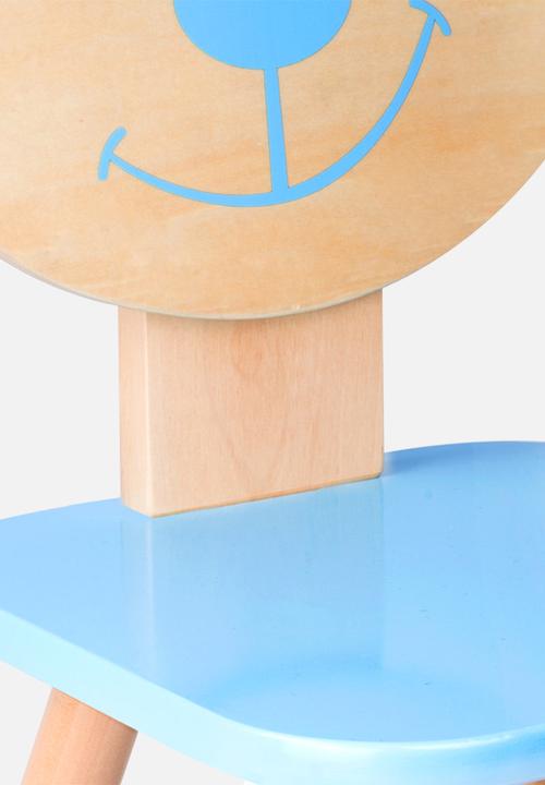 Greenbean Learning - Classic World - Bear Chair for Kids - Blue