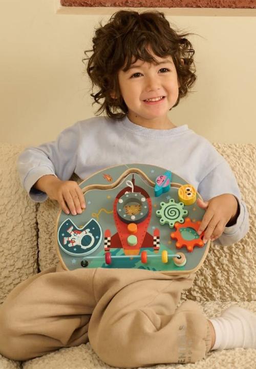 Greenbean Learning - Classic World - Rocket Busy Board Play Set