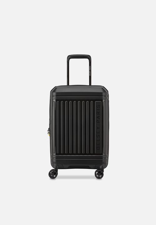 Delsey Small Lutece Se 55Cm Cabin Trolley Case - Black
