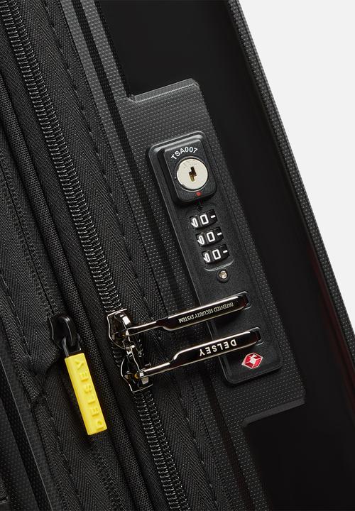 Delsey - Delsey Small Lutece Se 55Cm Cabin Trolley Case - Black