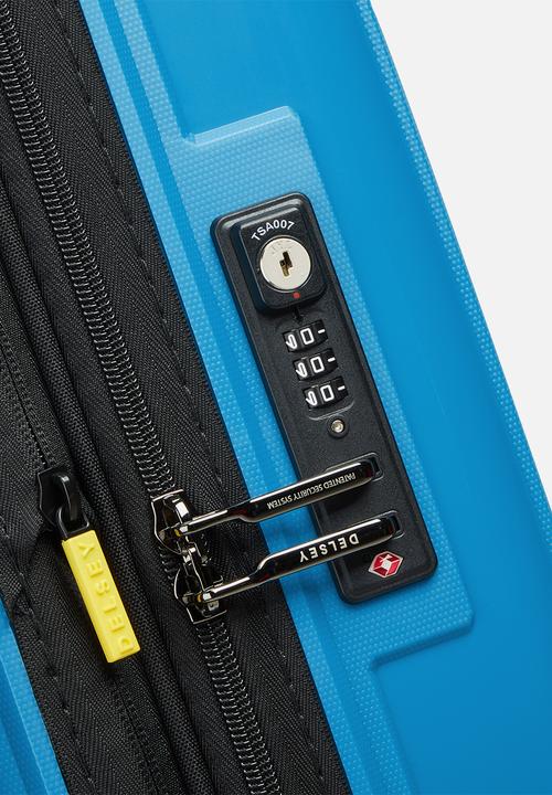 Delsey - Delsey Small Lutece Se 55Cm Cabin Trolley Case - Turquoise
