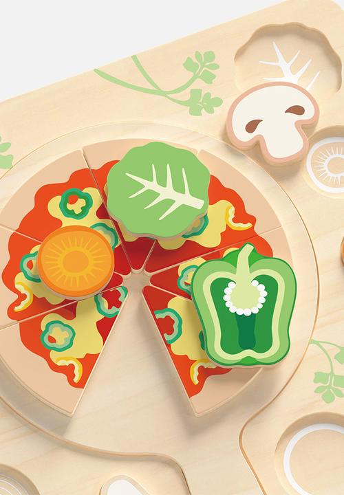 Greenbean Learning - Classic World - Wooden Puzzle - Pizza Maker - 22pcs
