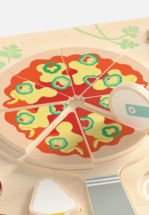 Greenbean Learning - Classic World - Wooden Puzzle - Pizza Maker - 22pcs