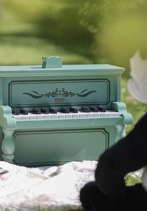 Greenbean Learning - Classic World - Pretend & Play - Wooden Vintage Piano