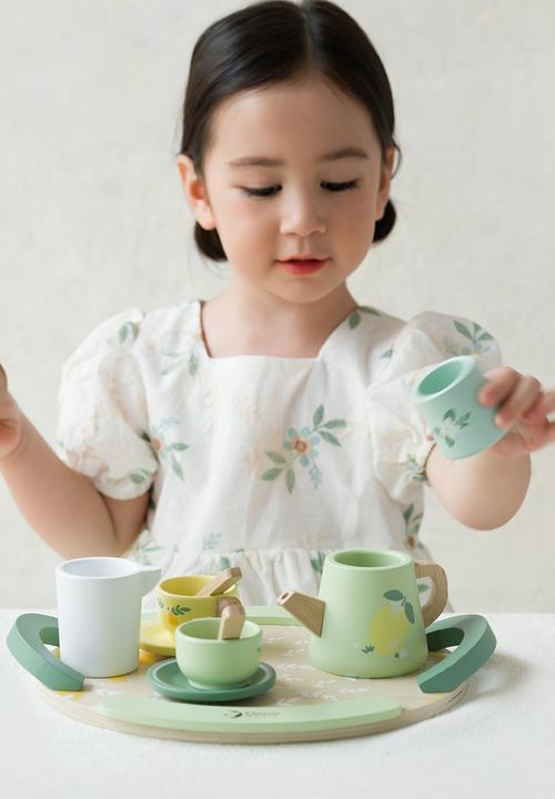 Greenbean Learning - Classic World - Pretend & Play - Vintage Afternoon Tea Set