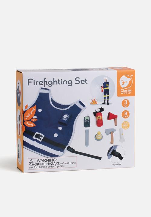 Greenbean Learning - Classic World - Pretend & Play - Firefighting Set
