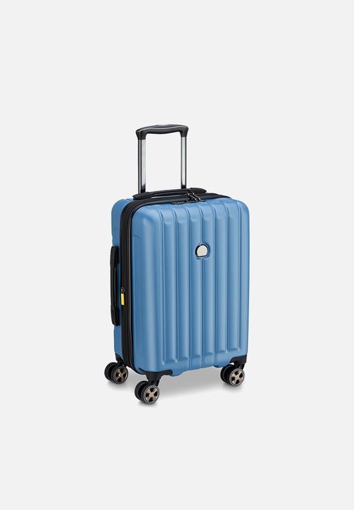 Delsey - Delsey Small Longitude 55Cm Cabin Trolley Case - Blue