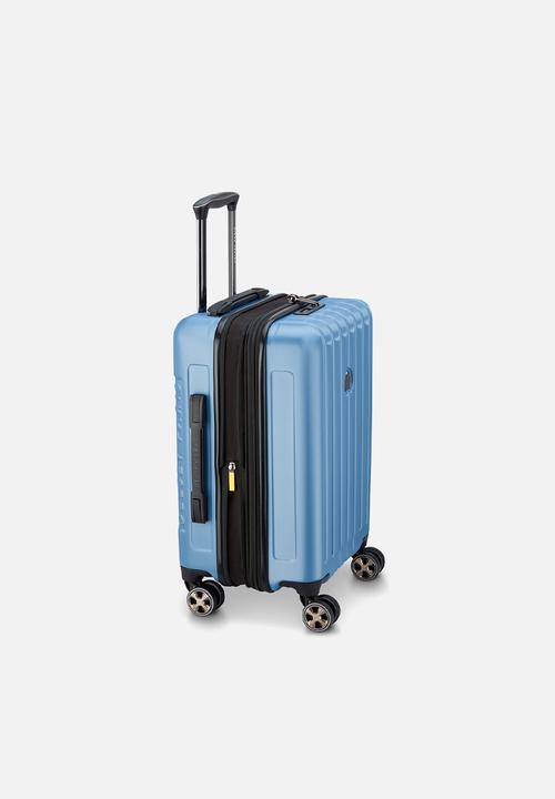 Delsey - Delsey Small Longitude 55Cm Cabin Trolley Case - Blue