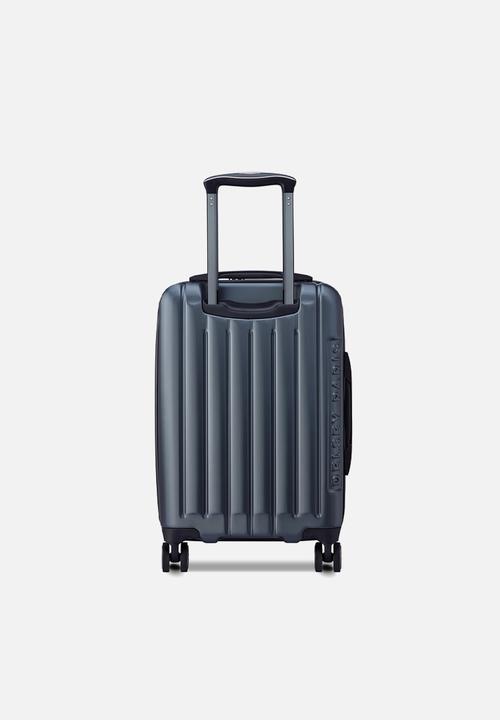 Delsey - Delsey Small Longitude 55Cm Cabin Trolley Case - Charcoal