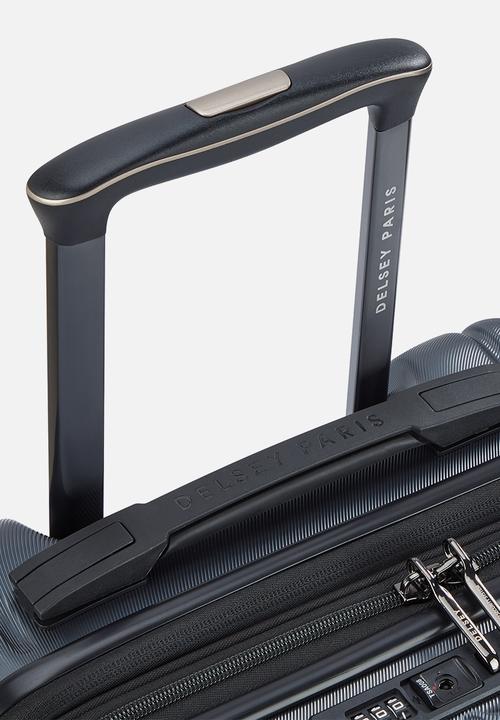 Delsey - Delsey Small Longitude 55Cm Cabin Trolley Case - Charcoal