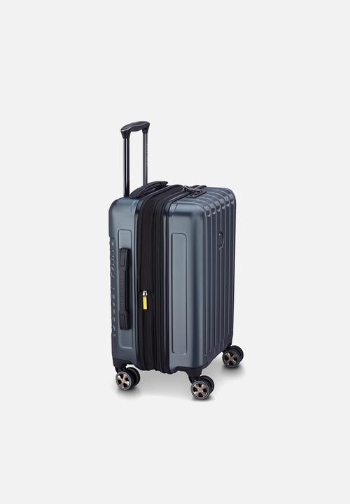 Delsey - Delsey Small Longitude 55Cm Cabin Trolley Case - Charcoal