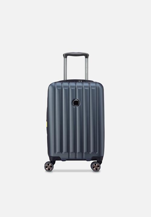 Delsey Small Longitude 55Cm Cabin Trolley Case - Charcoal