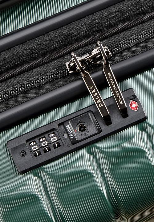 Delsey - Delsey SmallLongitude 55Cm Cabin Trolley Case - Green