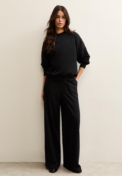 New Look - Vde helsinki sweat - black