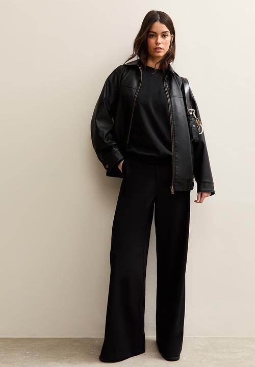 New Look - Vde helsinki sweat - black