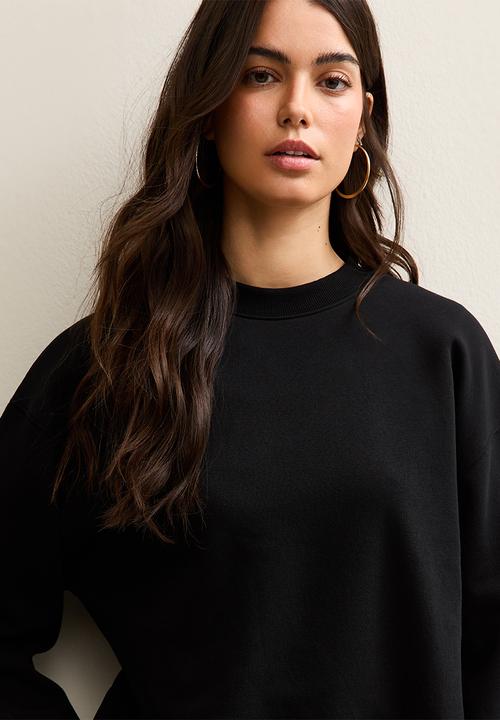 New Look - Vde helsinki sweat - black