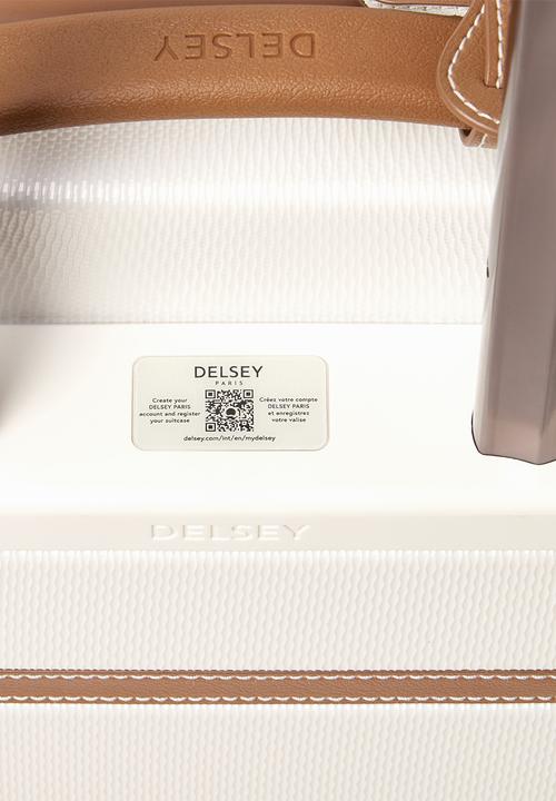Delsey - Delsey Small Chatelet Air 2.0 55Cm 4Dw Cabin Trolley Case - Angora