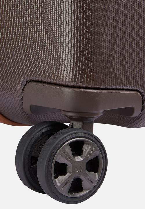 Delsey - Delsey Small Chatelet Air 2.0 55Cm 4Dw Cabin Trolley Case - Chocolate