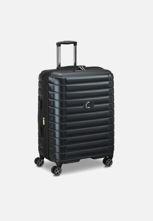Delsey - Delsey Medium Shadow 5.0 70Cm 4Dw Trolley Case - Black