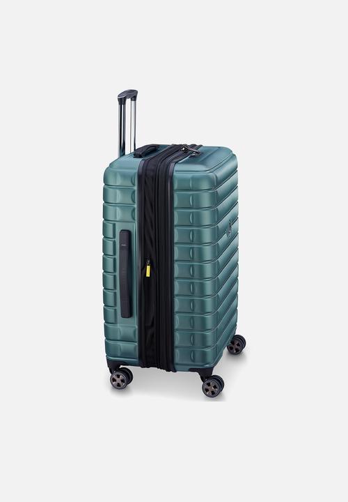 Delsey - Delsey Medium Shadow 5.0 70Cm 4Dw Trolley Case - Green