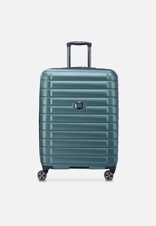 Delsey Medium Shadow 5.0 70Cm 4Dw Trolley Case - Green