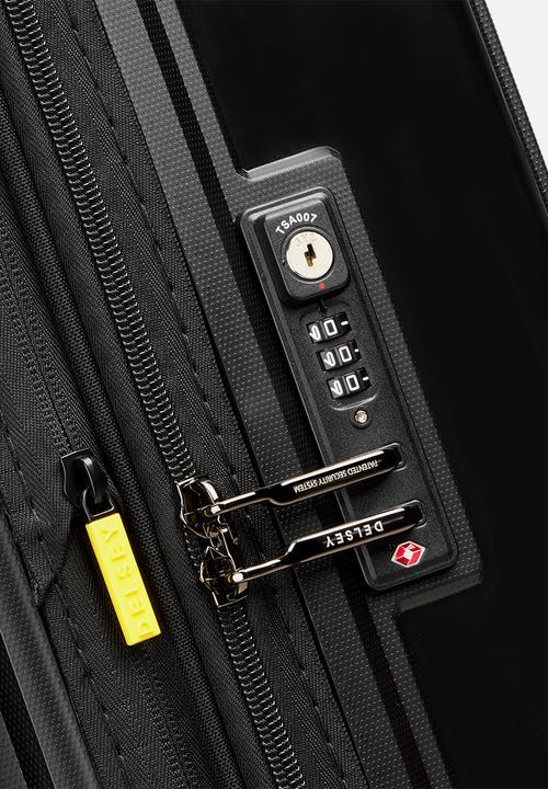 Delsey - Delsey Medium Lutece Se 68Cm Trolley Case - Black