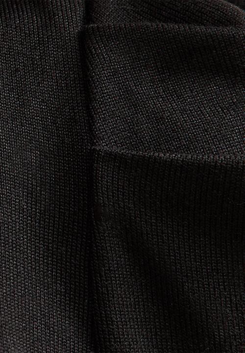 New Look - Cs vde puff sleeve top - black