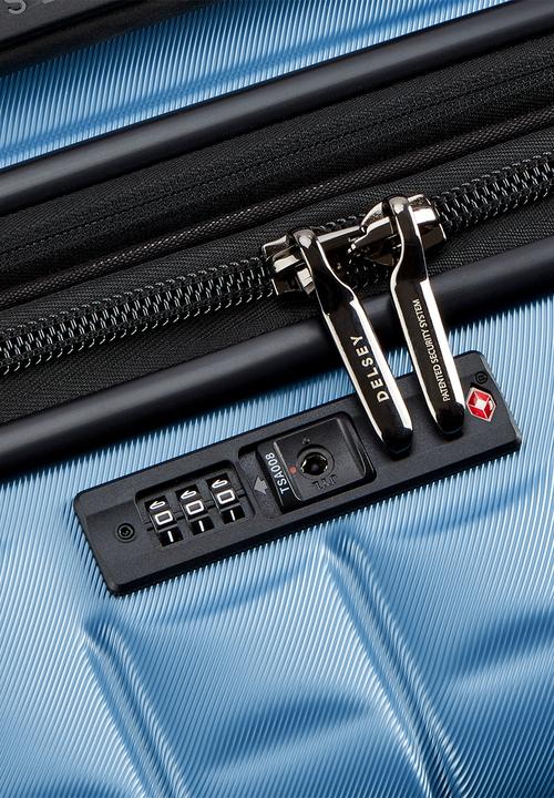 Delsey - Delsey Medium Longitude 69Cm Trolley Case - Blue