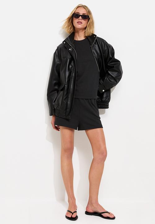 New Look - Vde jogger short - black