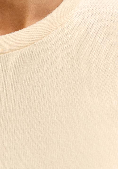 New Look - Cs vde puff sleeve top - cream