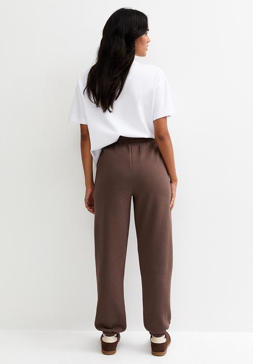 New Look - Vde cuffed jogger - dark brown