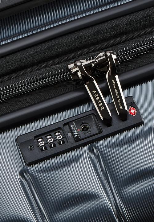 Delsey - Delsey Medium Longitude 69Cm Trolley Case - Charcoal