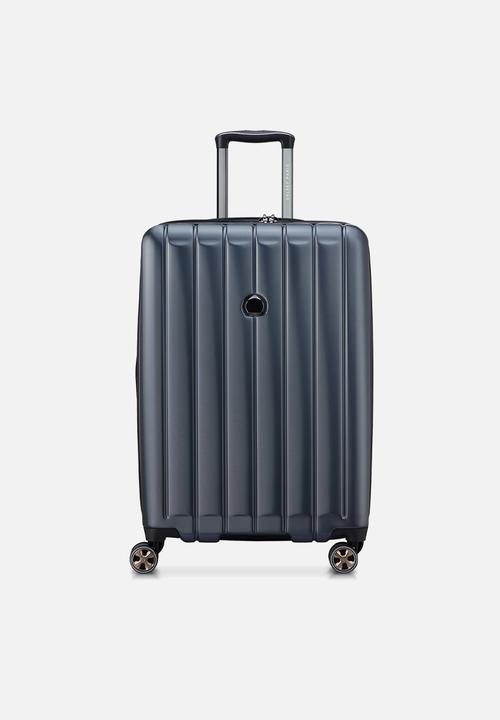 Delsey Medium Longitude 69Cm Trolley Case - Charcoal