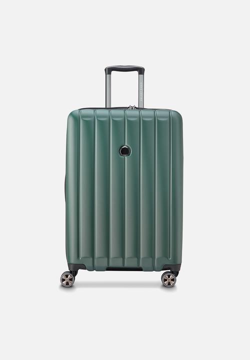 Delsey Medium Longitude 69Cm Trolley Case - Green