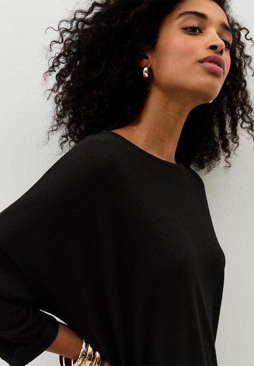 New Look - Cs vde bella knit top - black