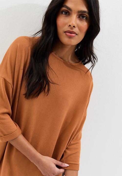 New Look - Cs vde bella knit top - tan