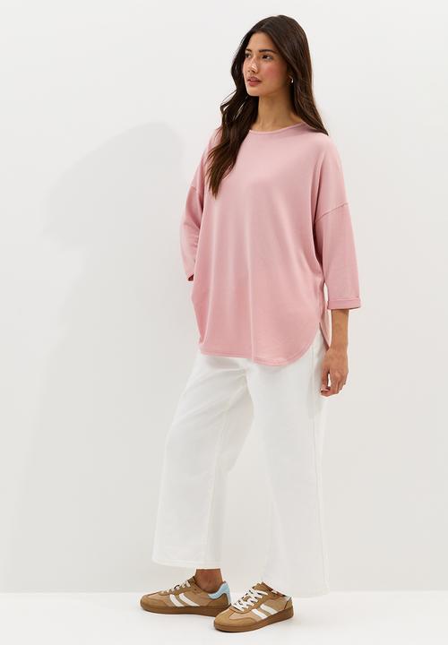 New Look - Cs vde bella knit top - mid pink