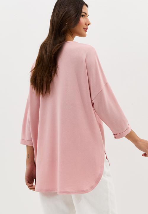 New Look - Cs vde bella knit top - mid pink
