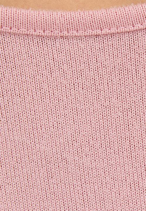 New Look - Cs vde bella knit top - mid pink