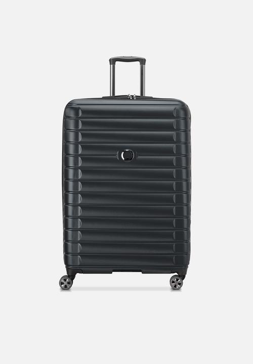 Delsey Large Shadow 5.0 82Cm 4Dw Trolley Case - Black