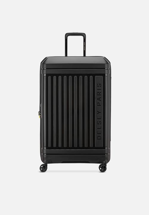 Delsey Large Lutece Se 79Cm Trolley Case - Black