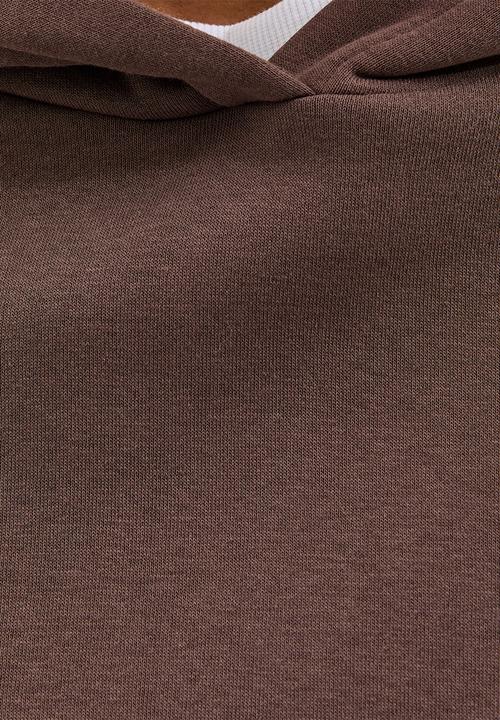 New Look - Vde hoodie - dark brown