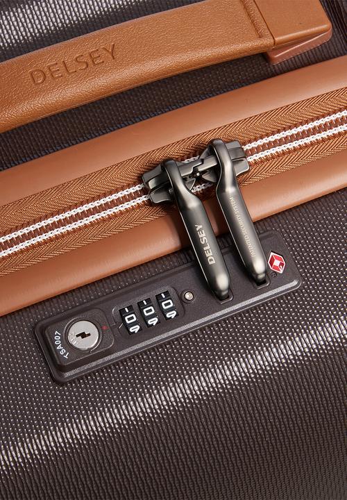 Delsey - Delsey Large Chatelet Air 2.0 82Cm 4Dw Trolley Case - Chocolate