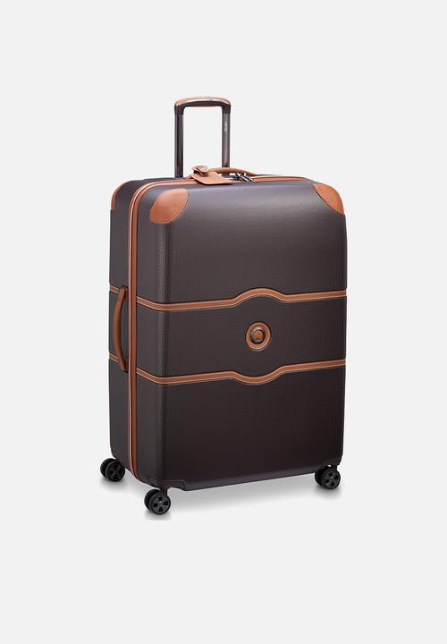 Delsey - Delsey Large Chatelet Air 2.0 82Cm 4Dw Trolley Case - Chocolate