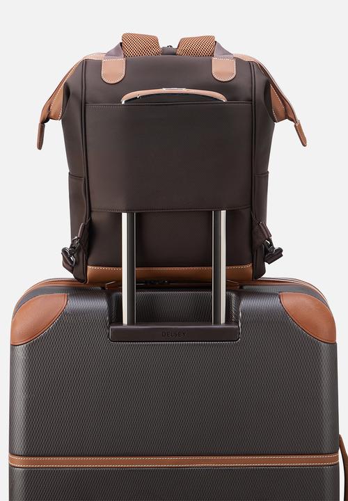Delsey - Delsey Chatelet Air Soft 14" Backpack - Chocolate